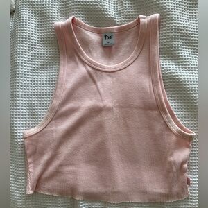 TNA RIBBED CROP TANK